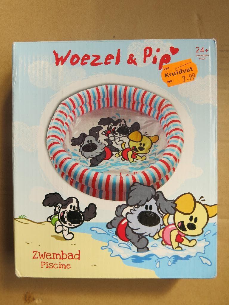 Woezel & Pip Waterbadje voor kinderen (NIEUW), Minder dan 80 cm, Opblaaszwembad, Rond, Nieuw