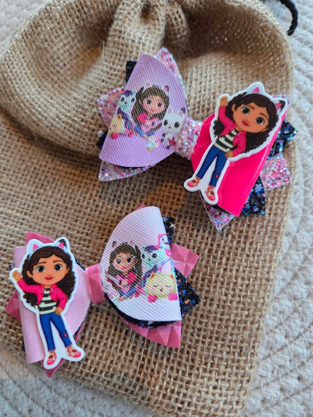Gabby's dollhouse haarclips, Ophalen of Verzenden, Nieuw, Meisje