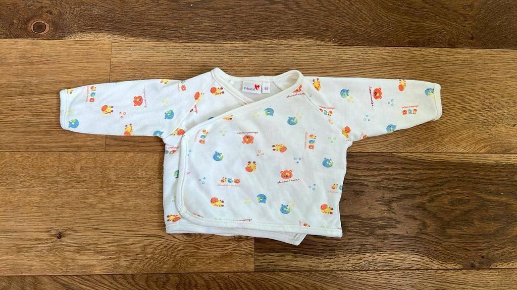 Overslag baby shirt/ trui / vest maat 56 Prenatal 100%katoen, Kinderen en Baby's, Babykleding | Maat 56, Ophalen of Verzenden