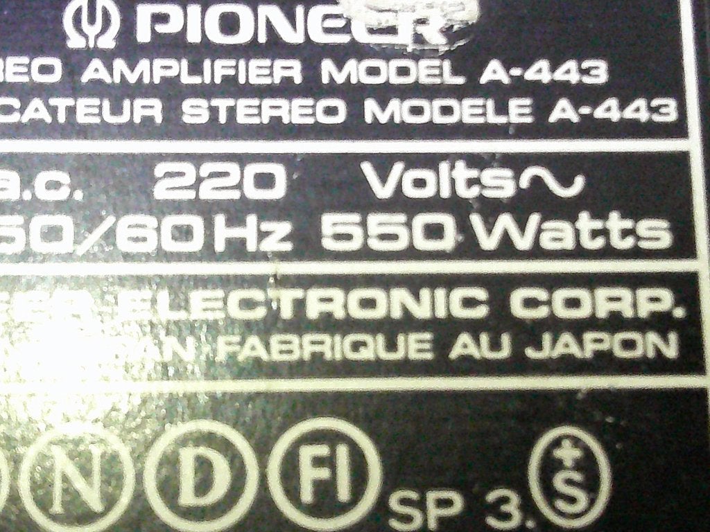 Zware versterker.pioneer incl prof Boxen, Inclusief muurbeugels, Overige typen, Nieuw, Ophalen