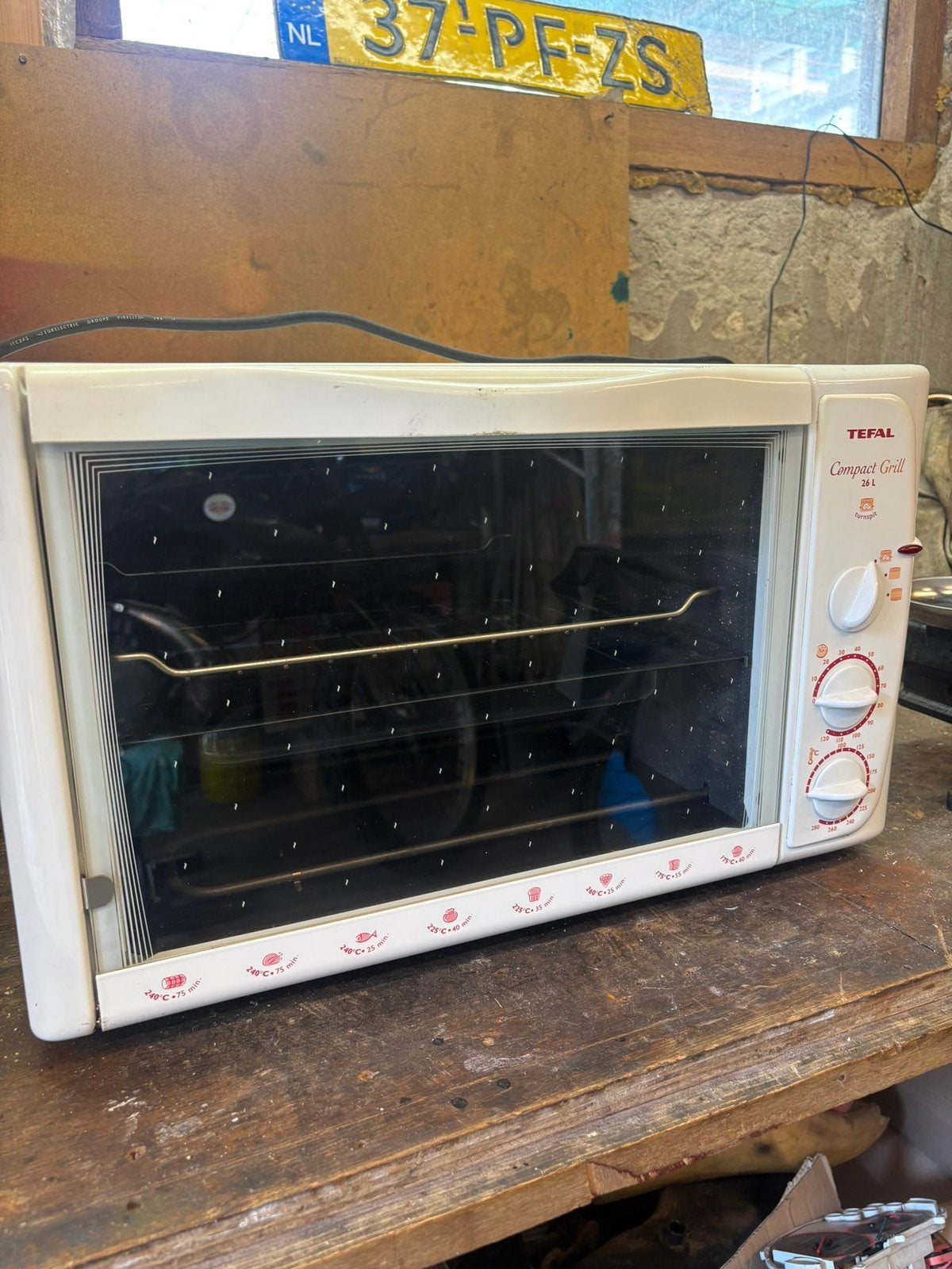 Tefal Oventje, Ophalen of Verzenden, Zo goed als nieuw, Minder dan 45 cm