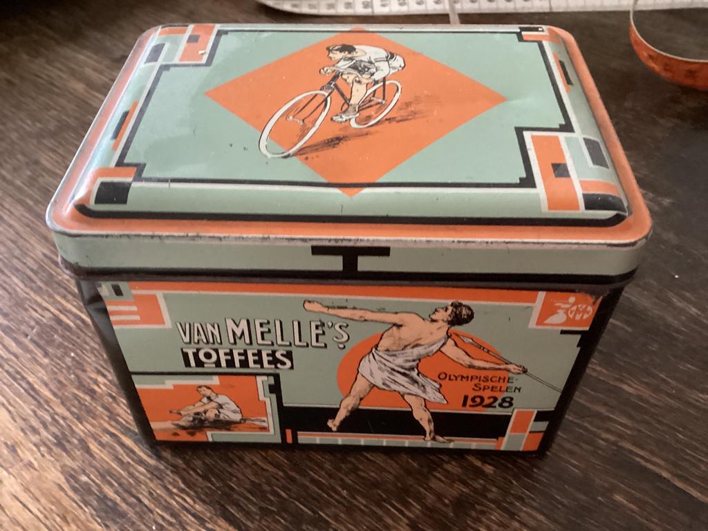 van Melle Toffees // olympische Spelen 1928, Ophalen of Verzenden, Zo goed als nieuw, Overige typen