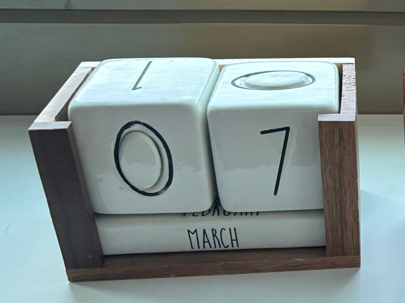 Ceramic calendar, Diversen, Ophalen of Verzenden, Dagkalender, Nieuw