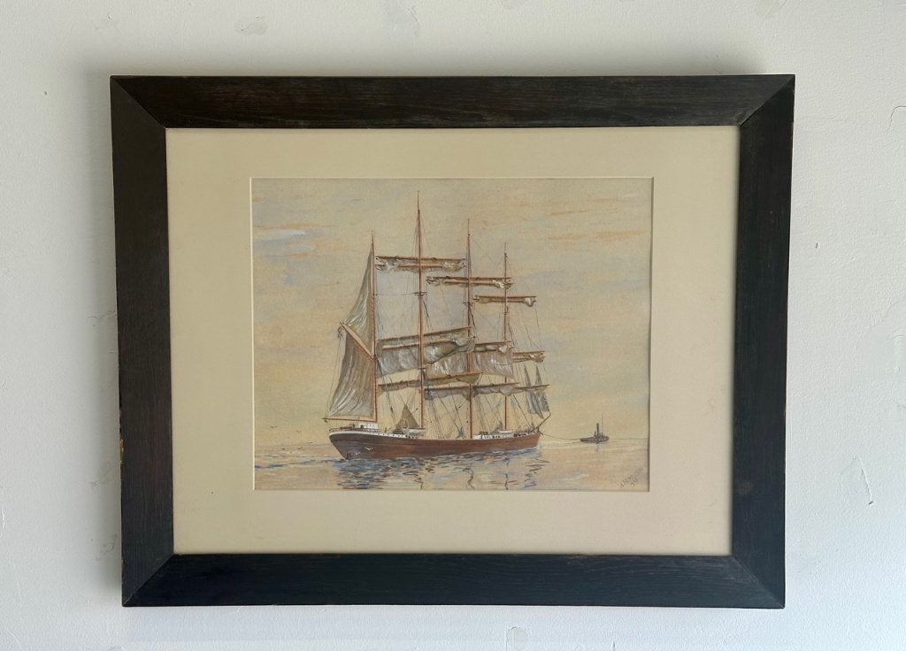 A.H. Musin, 1915, Zeilschip, Ophalen of Verzenden