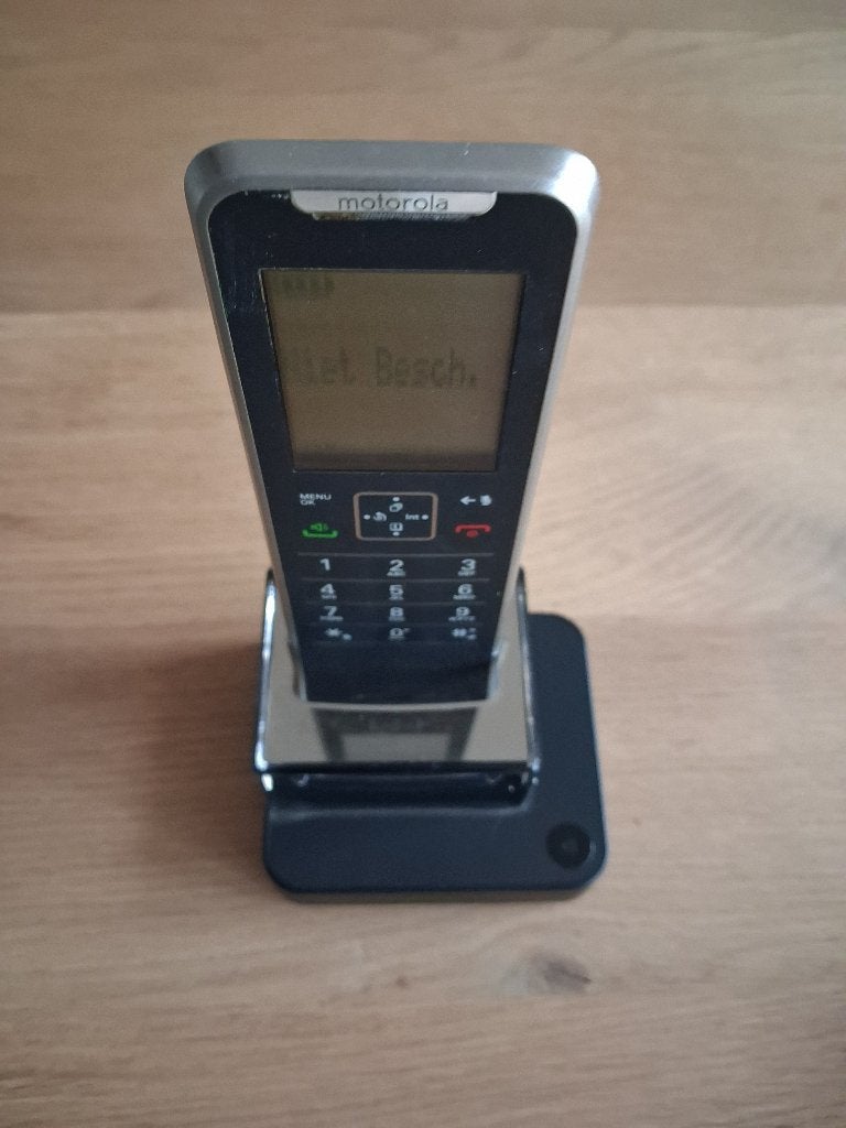 Motorola vast telefoon, draadloos, Ophalen of Verzenden, Gebruikt, 1 handset