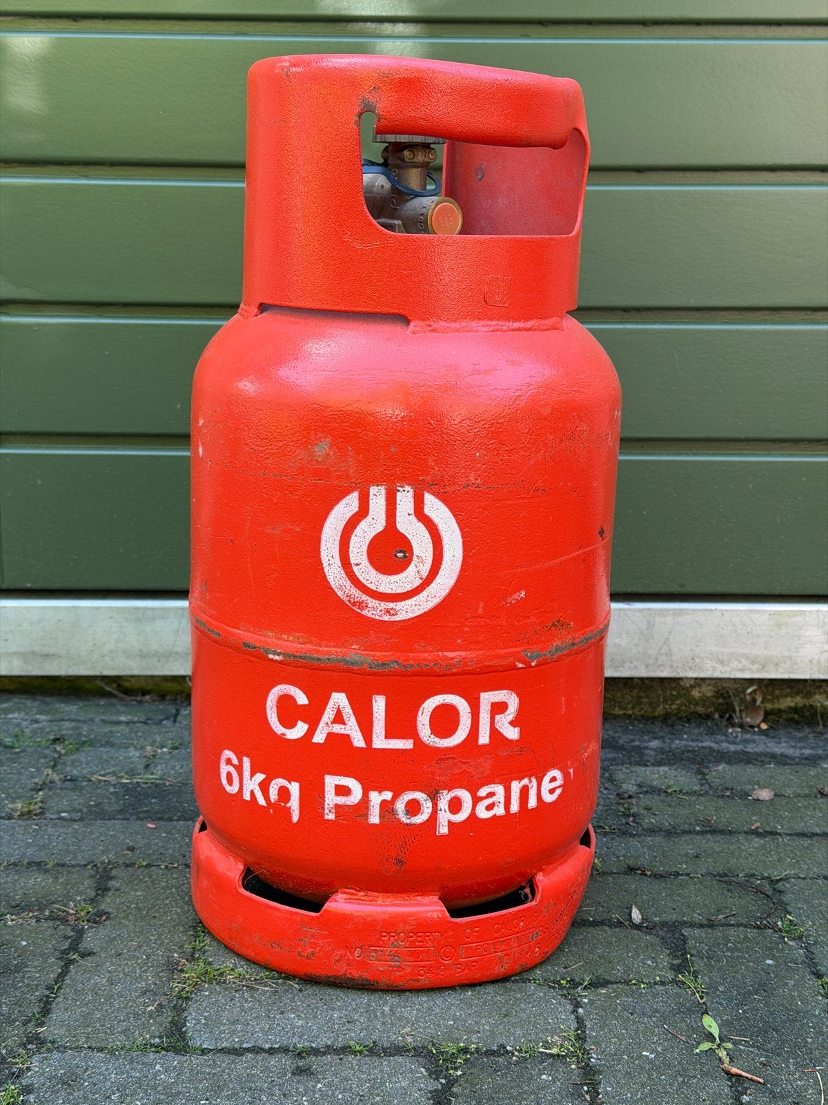 Calor 6kg Propaan Gasfles met verloopstuk, Ophalen, Gebruikt