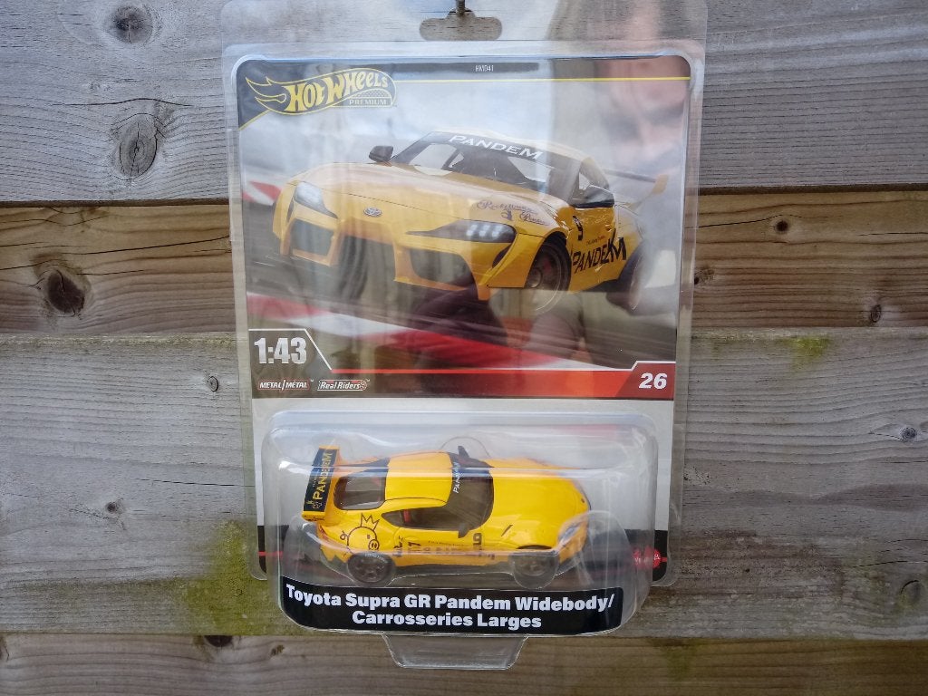 Toyota Supra GR Pandem Widebody 1/43 Hotwheels, Ophalen, Nieuw, Auto, Overige merken