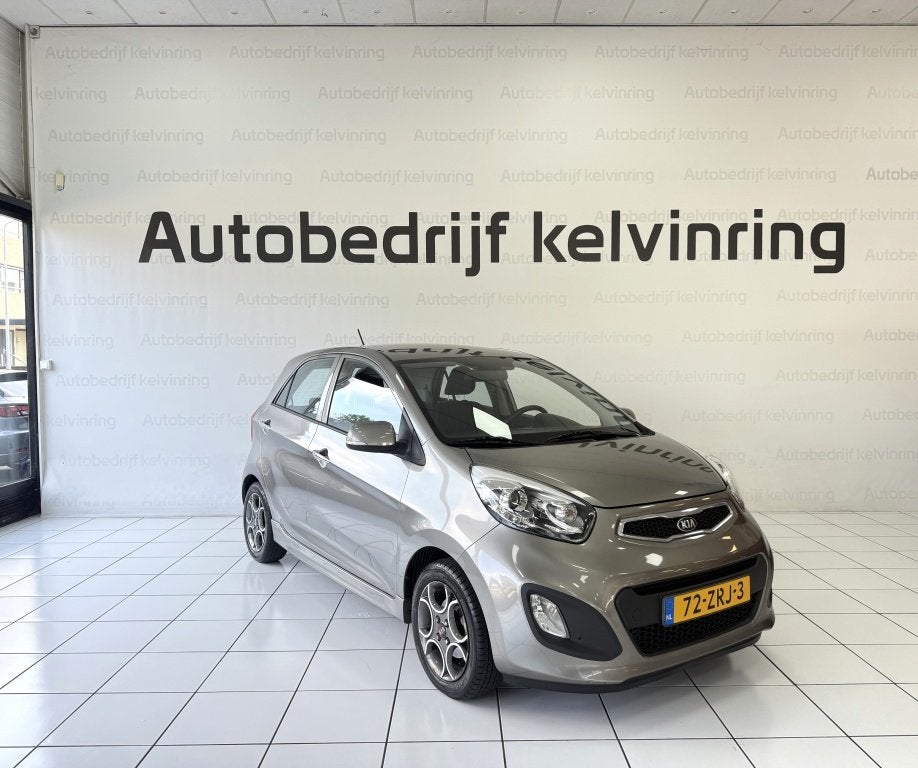Kia Picanto 1.0 CVVT Design Bovag Garantie NAP (bj 2013), Auto's, Kia, Euro 5, Stof, Gebruikt, 400 kg