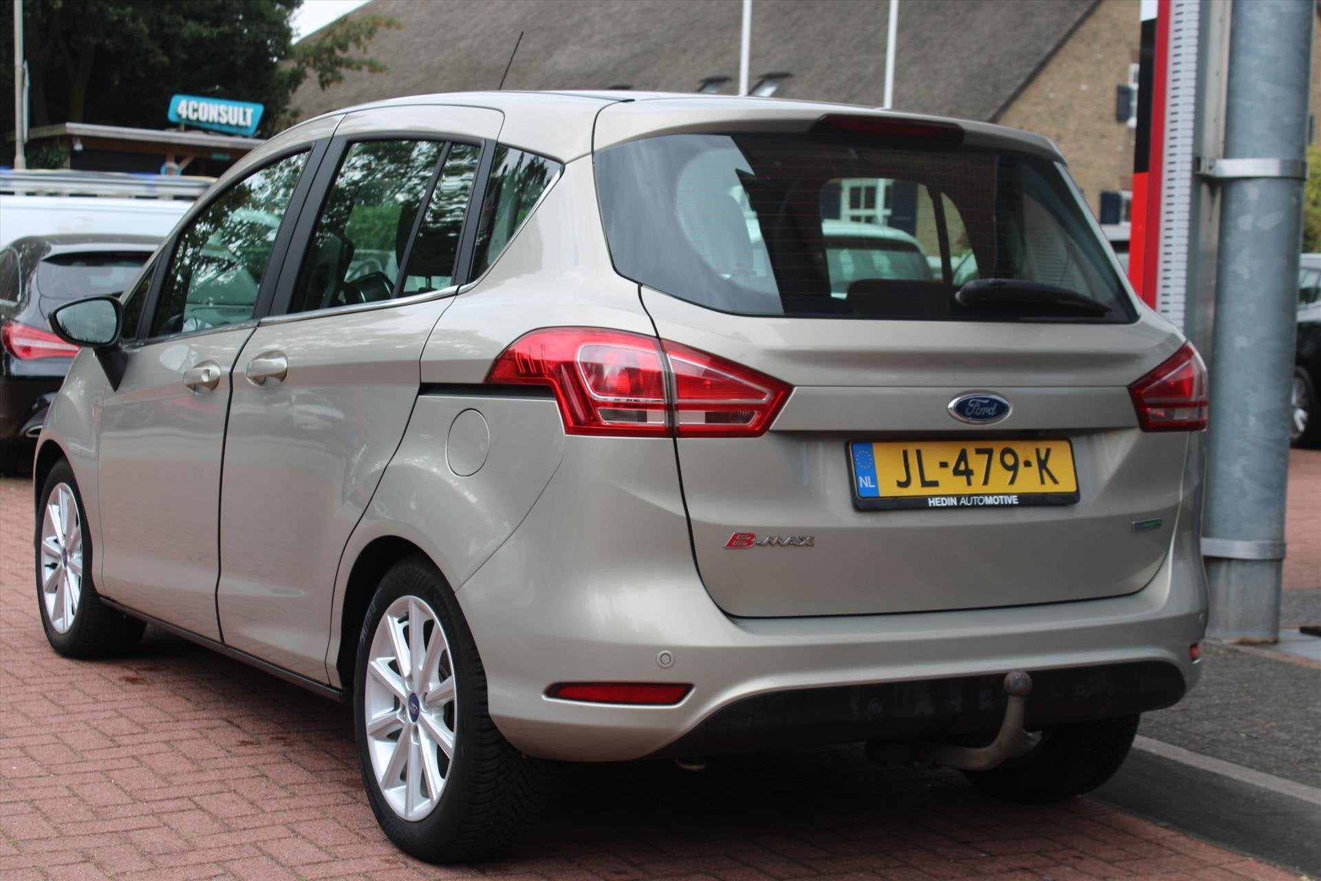 FORD B-Max 1.0 *Titanium* | Trekhaak | Navigatie | Camera |, Gebruikt, Origineel Nederlands, Bedrijf, Handgeschakeld
