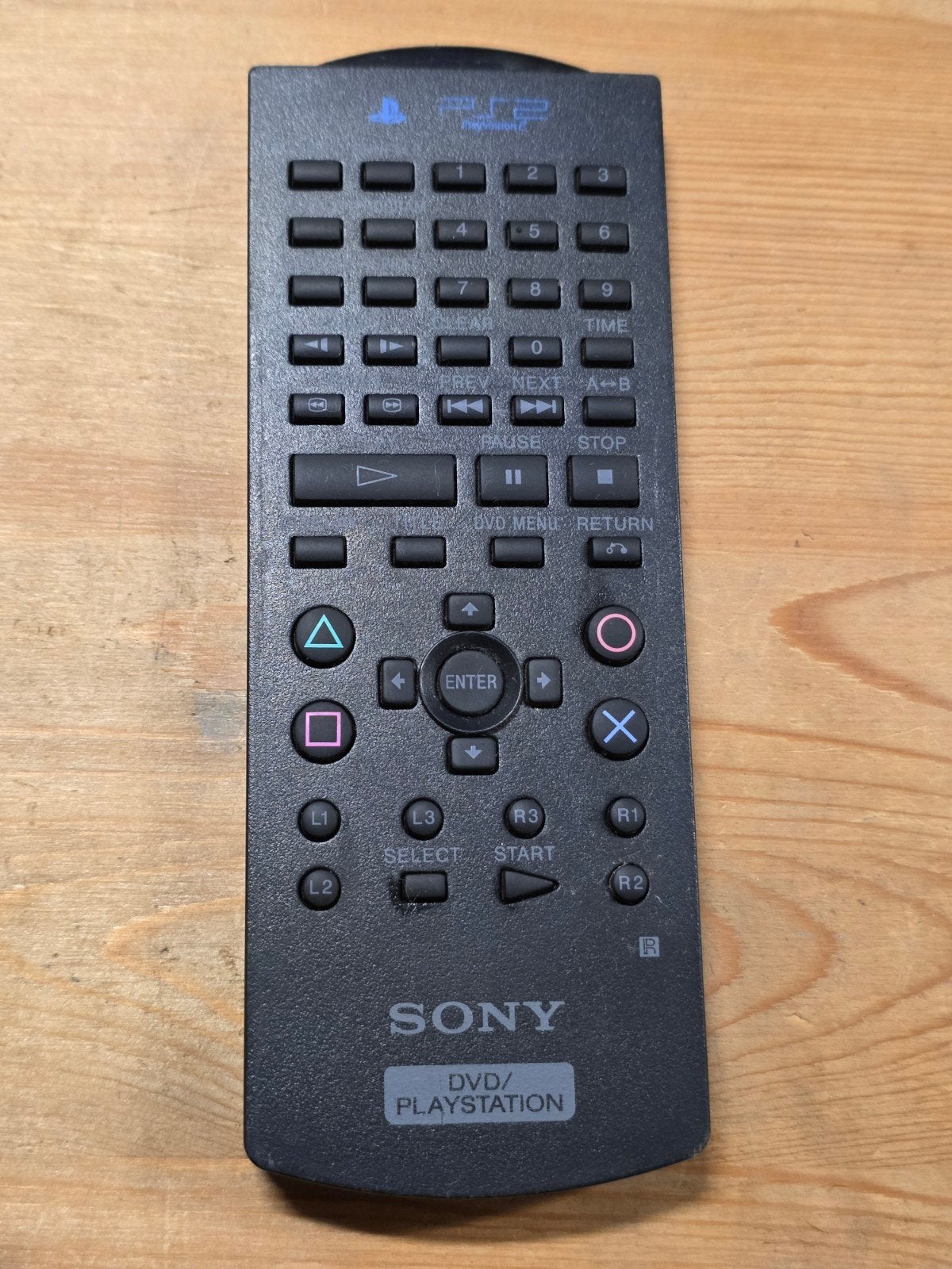 Sony PlayStation 2 DVD Afstandsbediening SCPH-10150, Gebruikt, Overige controllers, Ophalen of Verzenden, PlayStation 2