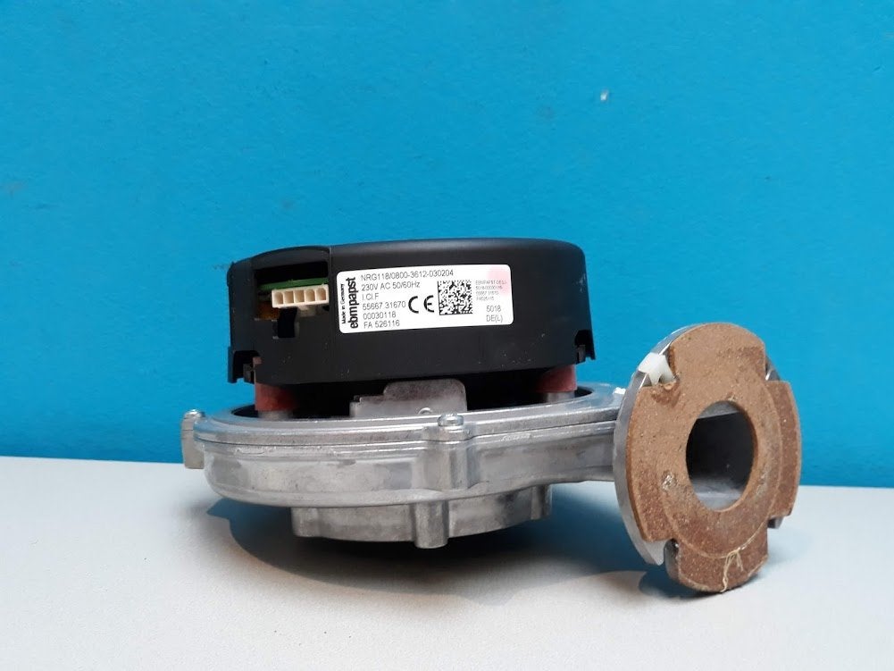 Ventilator Agpo Mega/Dens-Lux 3-4-5 NRG118/08000-30204 zgan, Niet ingevuld, Cv-ketel of Combi-ketel, Niet ingevuld, Zo goed als nieuw