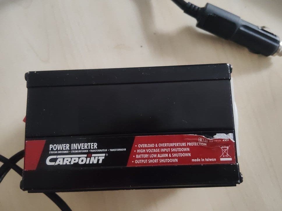 Carpoint omvormer 12V naar 230V, Ophalen of Verzenden, Zo goed als nieuw