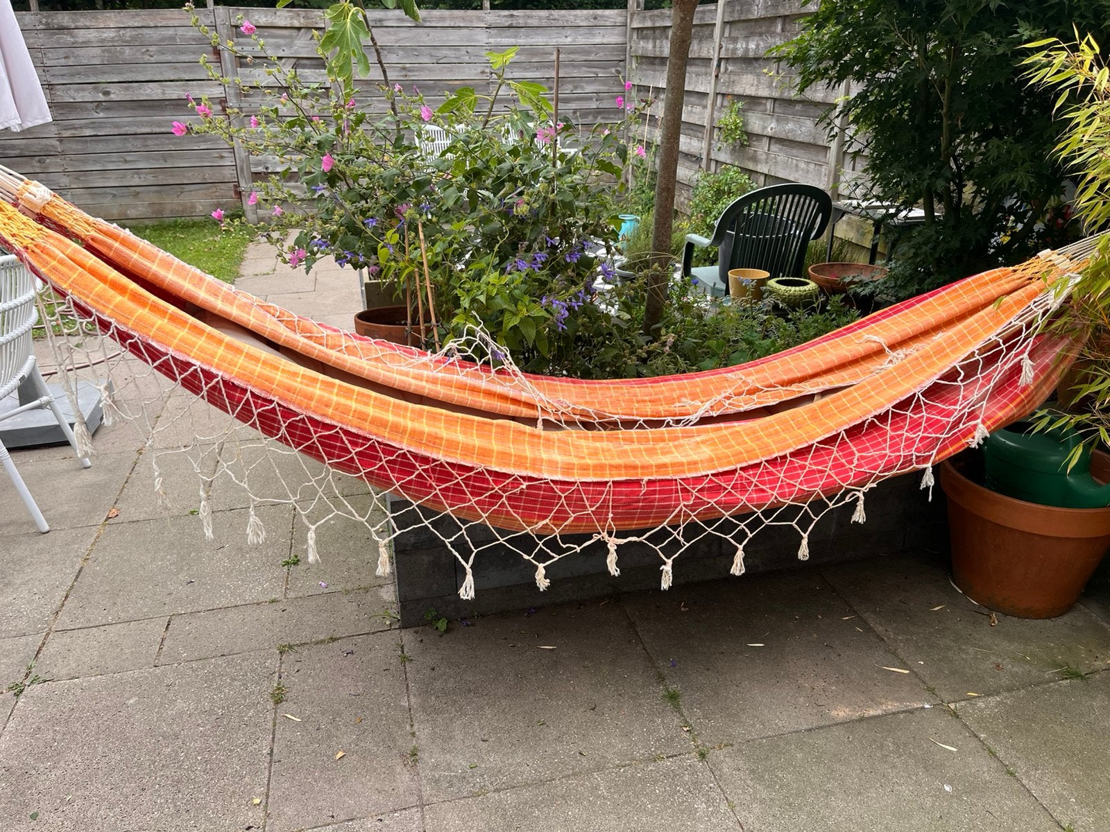 Hangmat, Ophalen, Gebruikt, Binnen, Opvouwbaar