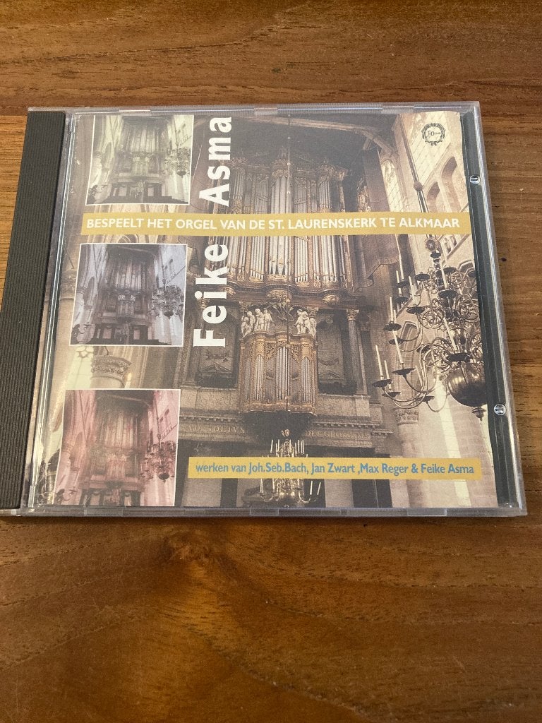 Feike Asma - Feike Asma bespeelt het orgel van de St. Lauren, Verzenden, Overige typen, Zo goed als nieuw, Classicisme