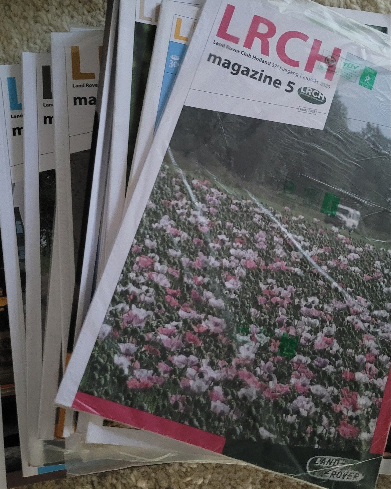 Diverse jaargangen tijdschrift Nederlandse Landroverclub, Ophalen, Zo goed als nieuw, Overige typen
