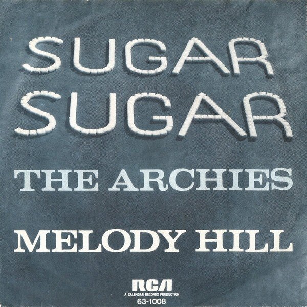 The Archies - Sugar Sugar (Single), Gebruikt, 7 inch, Pop, Overige typen