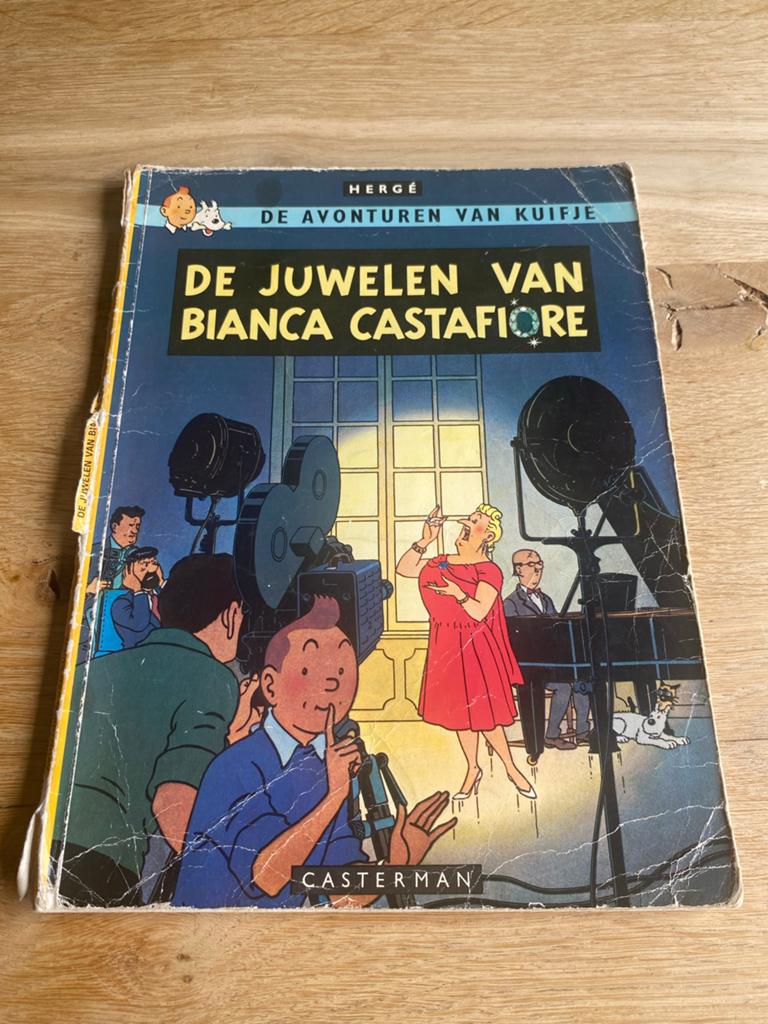 Kuifje - De Juwelen van Bianca Castafiore, Boeken, Stripboeken, Eén stripboek, Ophalen of Verzenden, Gelezen