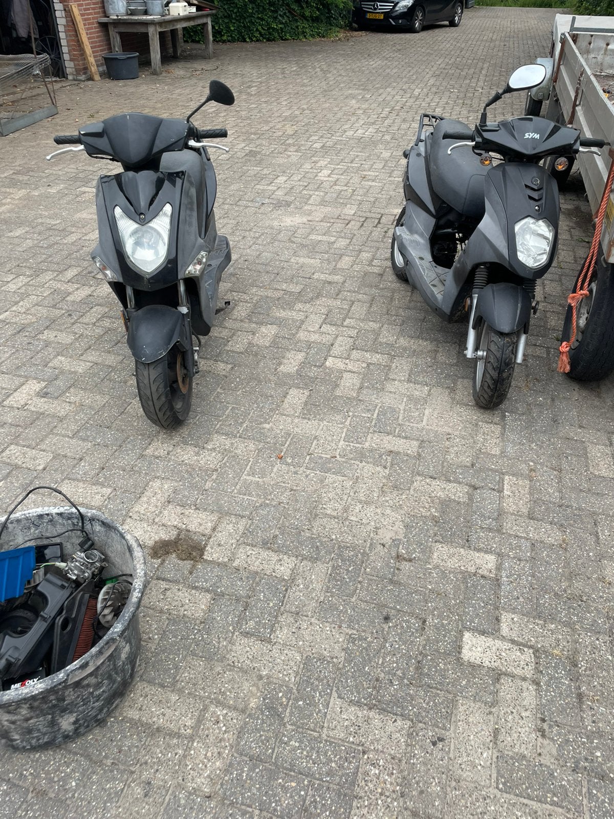 Kymco agilty, sym orbit en lossen onderdellen, Fietsen en Brommers, Scooters | SYM, Ophalen, Gebruikt, Benzine, Orbit