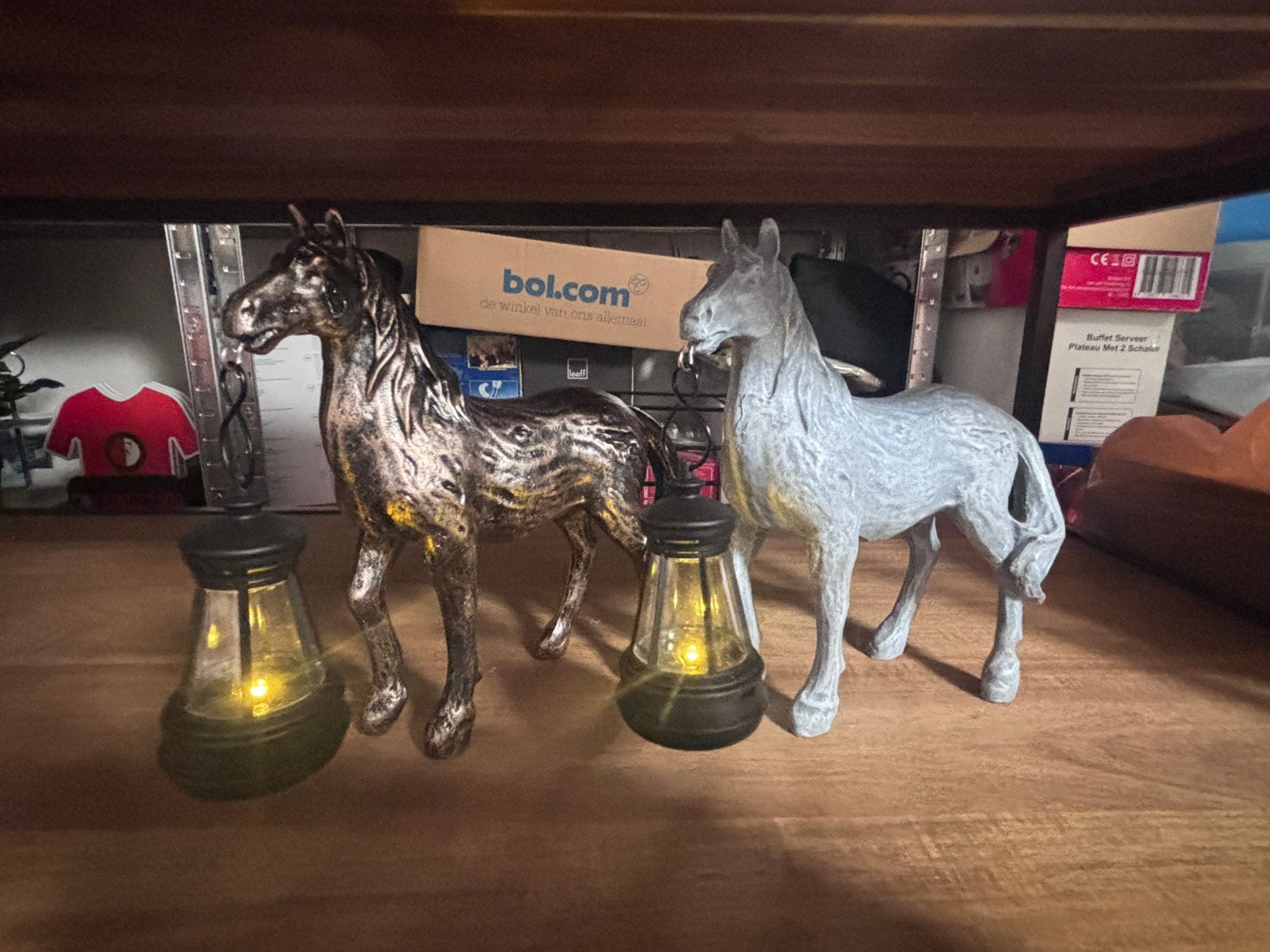 Paarden lampen., Kinderen en Baby's, Ophalen of Verzenden, Zo goed als nieuw, Lamp