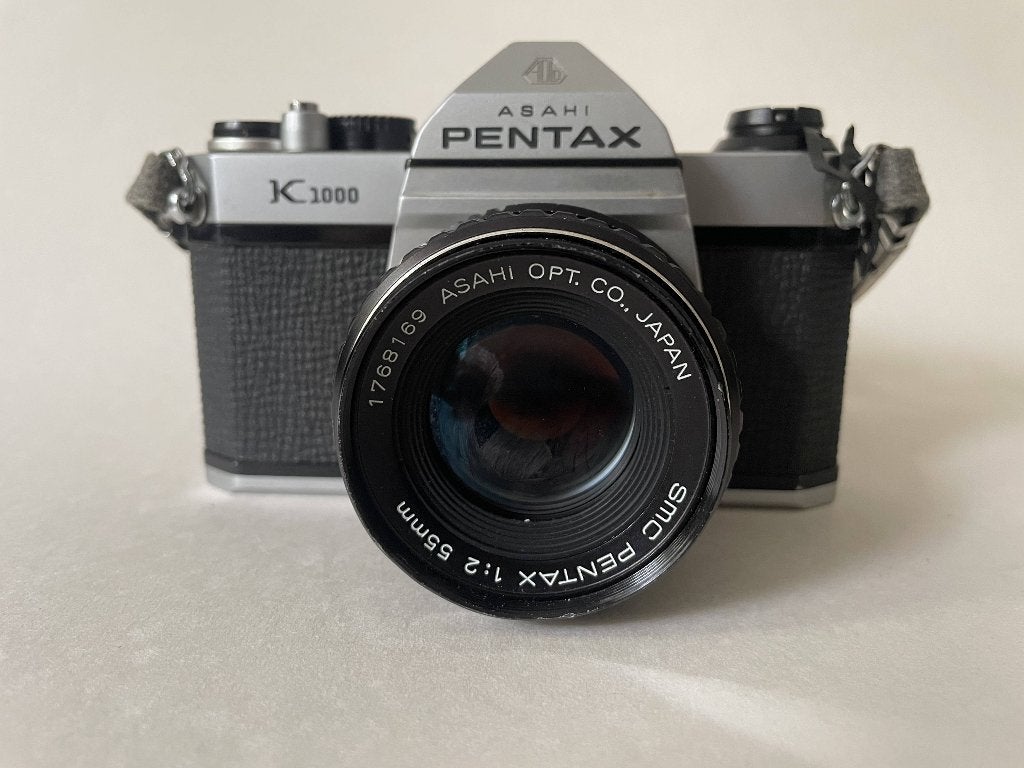 Pentax K1000 WERKEND, Audio, Tv en Foto, Ophalen of Verzenden, Zo goed als nieuw, Spiegelreflex, Pentax
