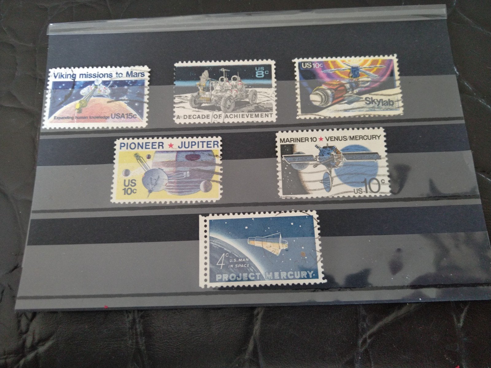 Leuke Set USA Ruimtevaart Postzegels - Vintage Collectie, Ophalen of Verzenden