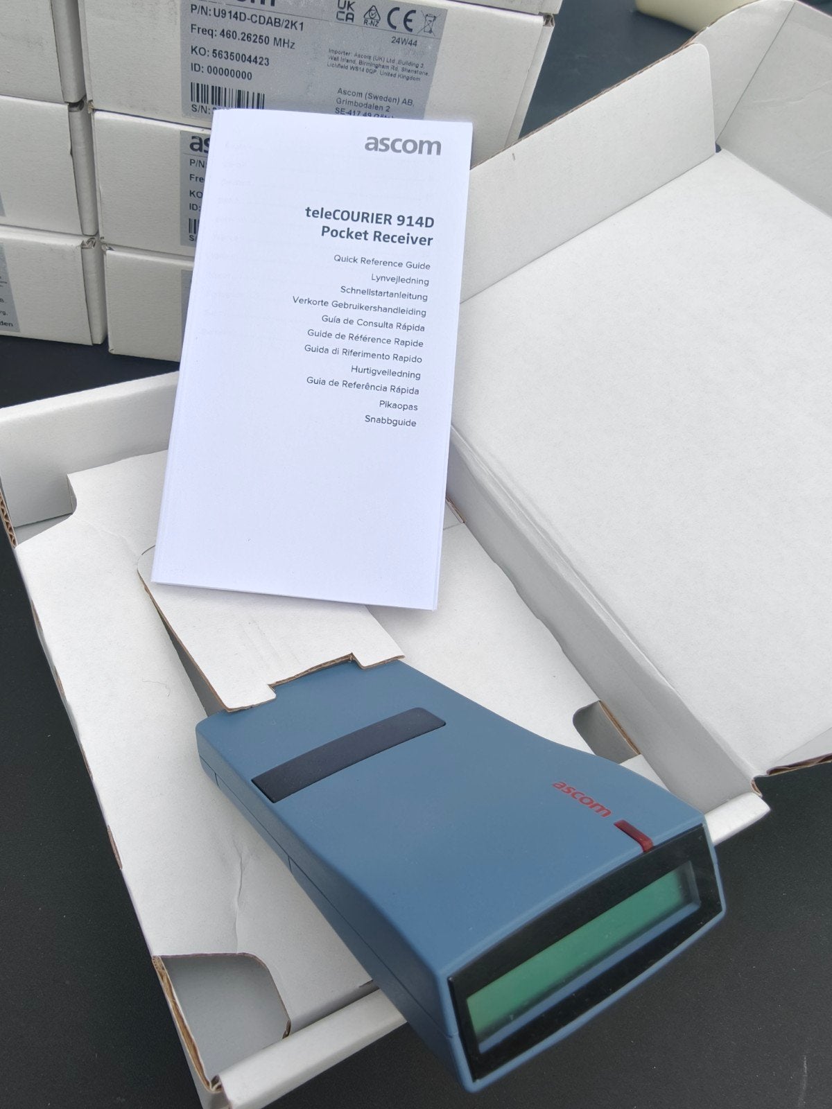 Ascom teleCOURIER 914D Pager / Pocket Receiver Nieuw, Ophalen of Verzenden, Nieuw