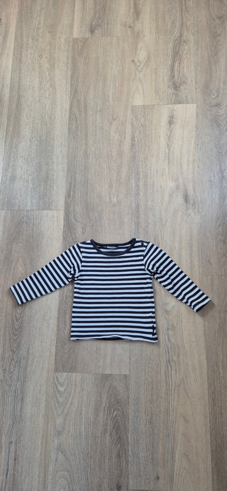 Gestreept sweet petit shirtje, maat 92, Sweet Petit, Jongen of Meisje, Ophalen of Verzenden, Zo goed als nieuw