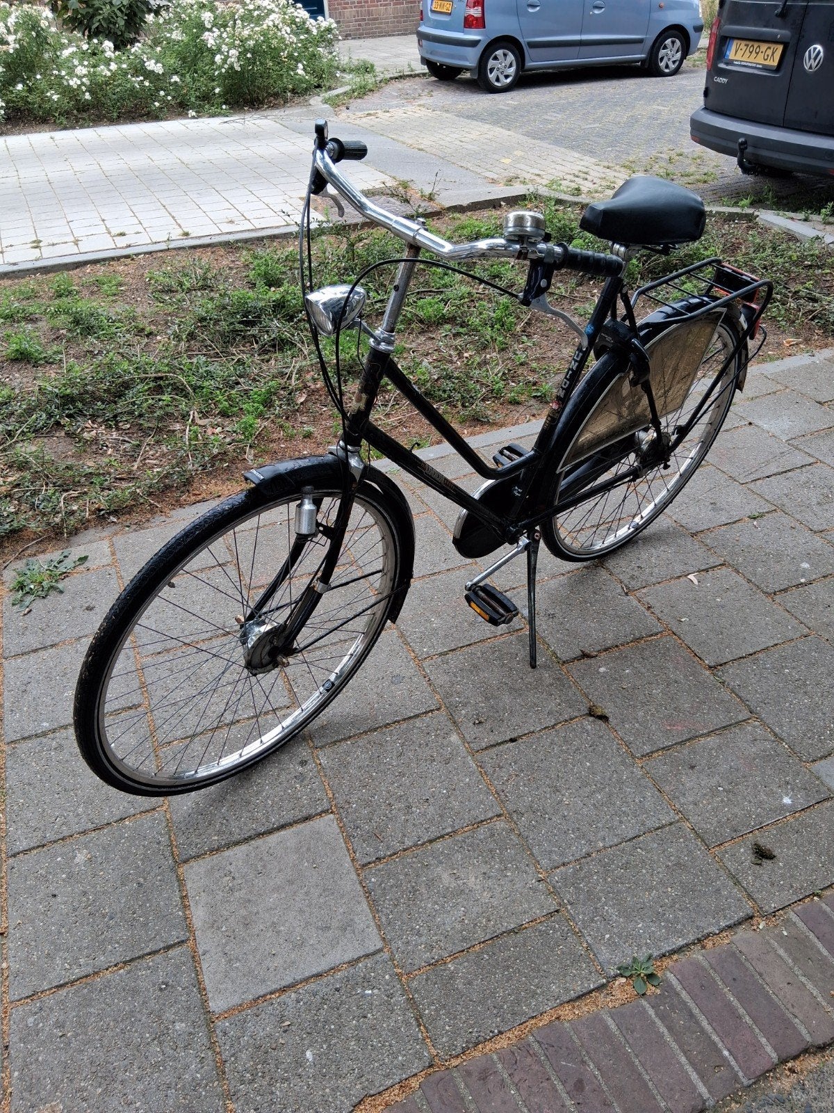 Een studentenfiets framemaat 56/28.3vers. 48.00 EURO!!!!!, Fietsen en Brommers, Fietsen | Dames | Damesfietsen, 53 tot 56 cm, Versnellingen