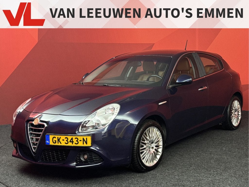 Alfa Romeo Giulietta 1.6 JTDm Distinctive, Auto's, Euro 5, Gebruikt, 4 cilinders, Blauw