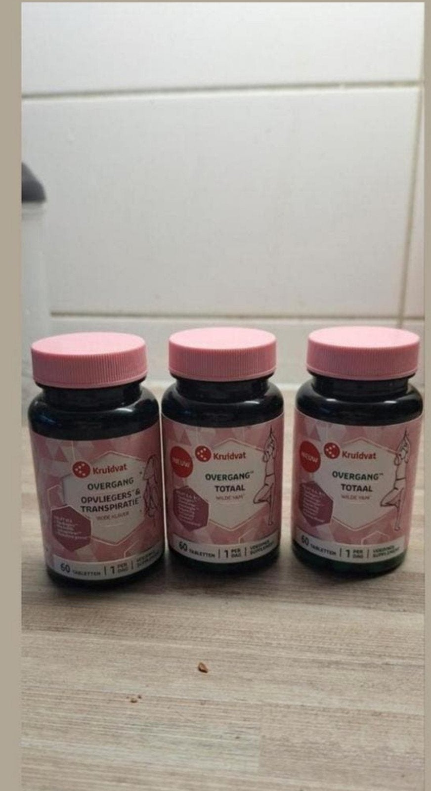 3 keer supplementen voor de overgang, Ophalen of Verzenden, Nieuw