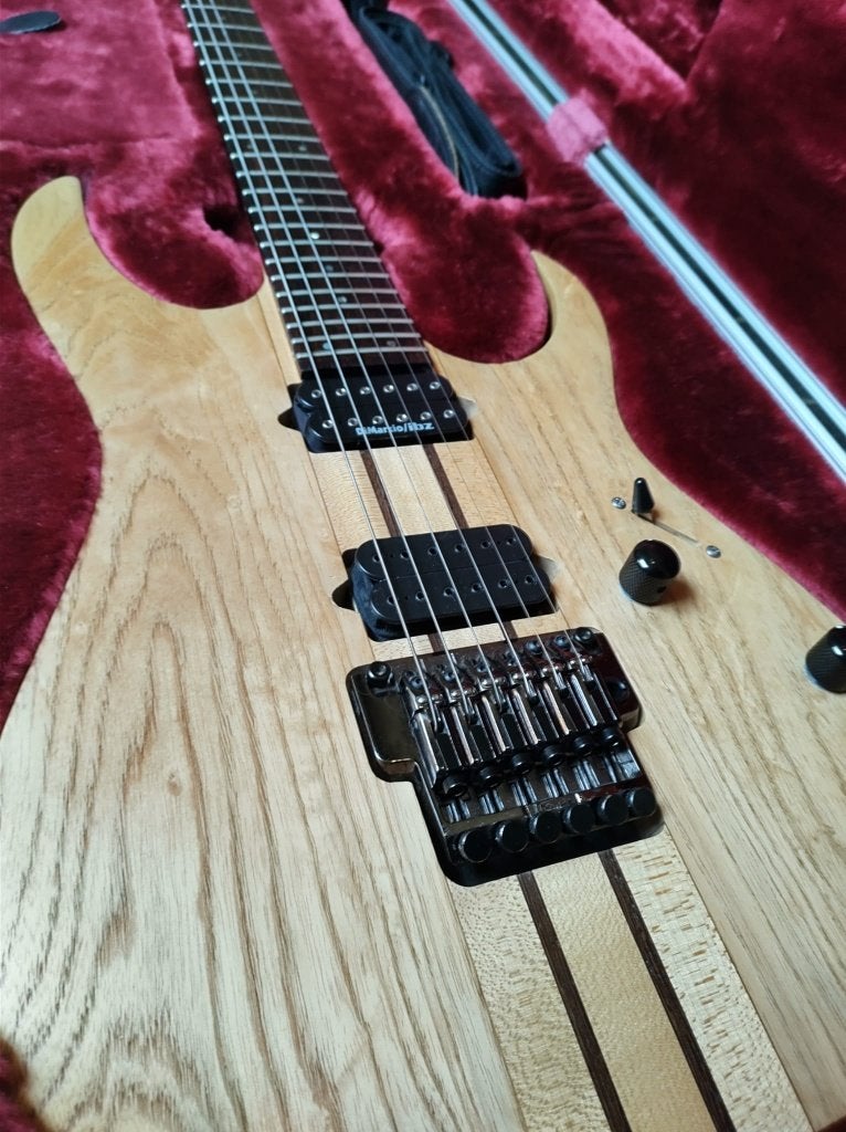 Ibanez RGT220A-NTF Prestige 2005 - Natural Flat, Muziek en Instrumenten, Snaarinstrumenten | Gitaren | Elektrisch, Verzenden, Gebruikt