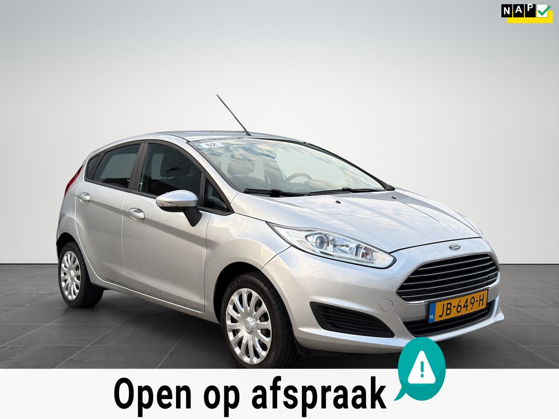 Ford Fiesta 1.0 Style Airco|Navigatie|Bluetooth|NAP, Auto's, Ford, Euro 6, 525 kg, 23 km/l, Origineel Nederlands