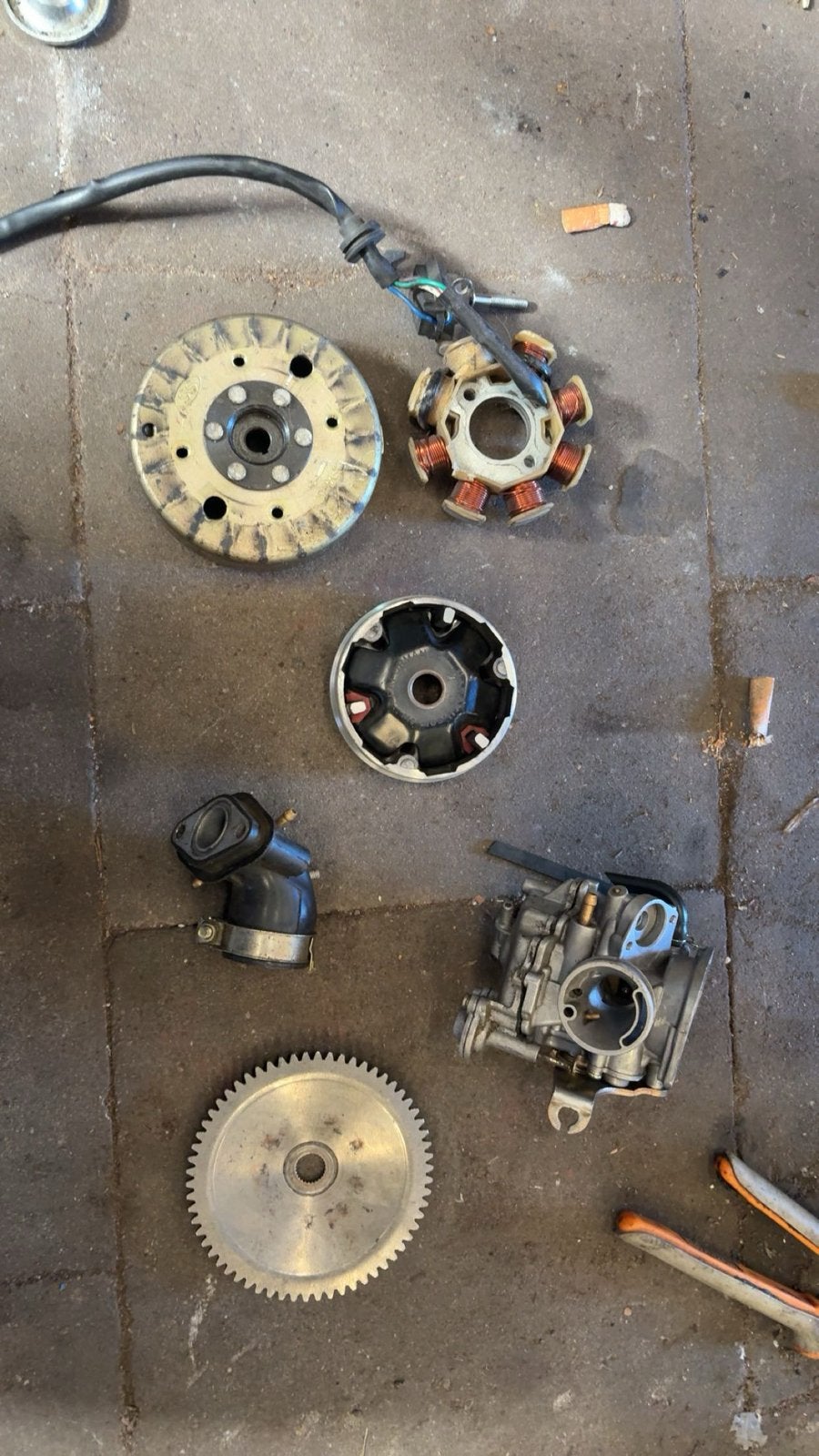 GY6 50cc onderdelen, Ophalen of Verzenden, Zo goed als nieuw, Blok