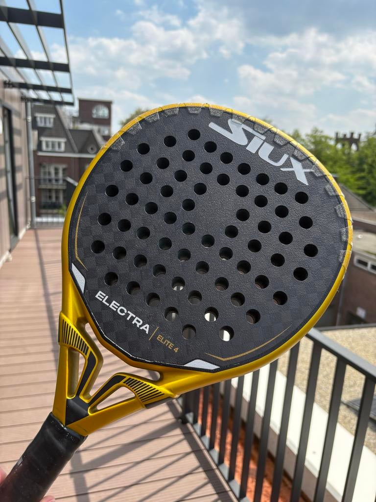 Siux Electra Elite 4 Padelracket, Sport en Fitness, Padel, Ophalen of Verzenden, Zo goed als nieuw, Padelracket