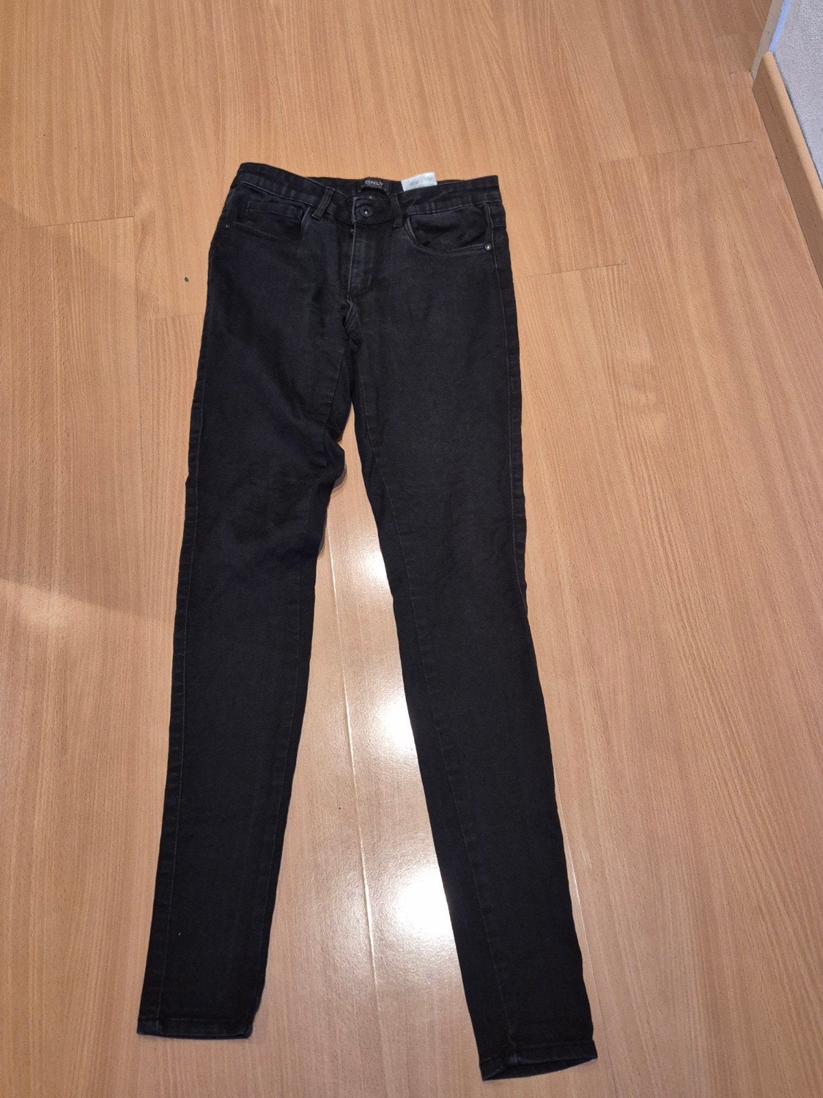 ONLY Skinny Jeans Zwart - Maat S (Zo goed als nieuw), Zwart, Ophalen of Verzenden, W27 (confectie 34) of kleiner, ONLY