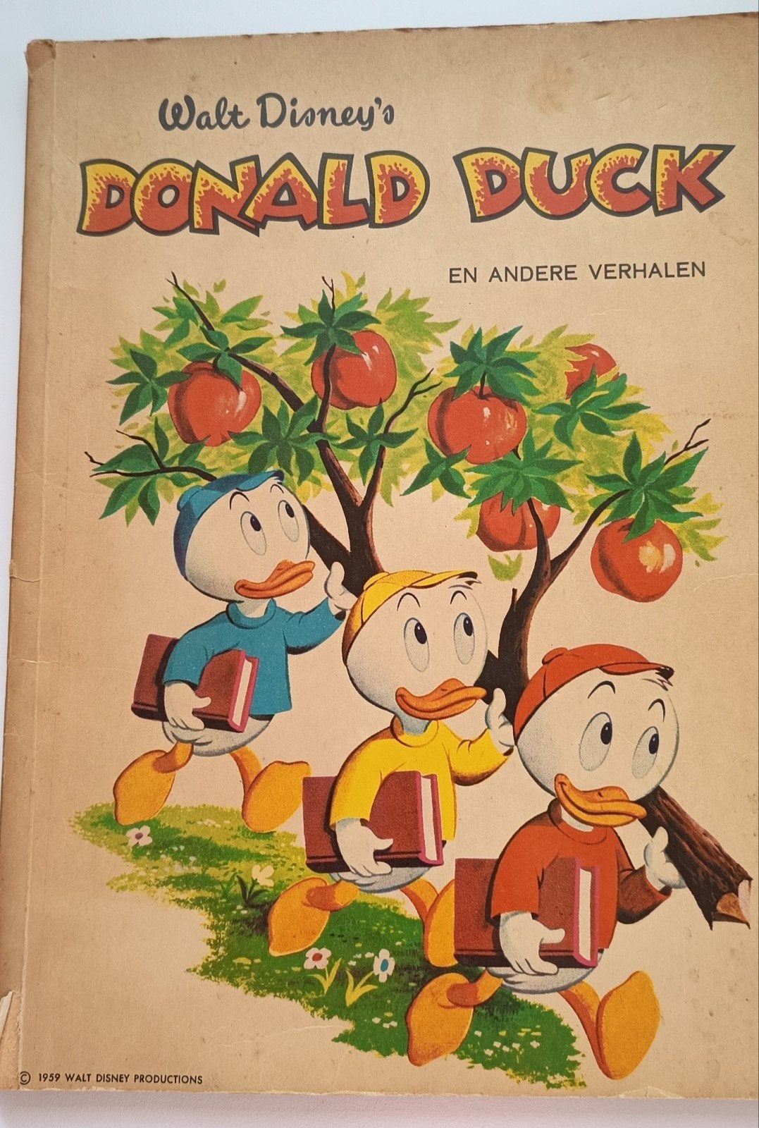 Walt Disney's Donald Duck en Andere Verhalen (1959), Boeken, Eén stripboek, Ophalen, Gelezen, A. D. Hildebrand