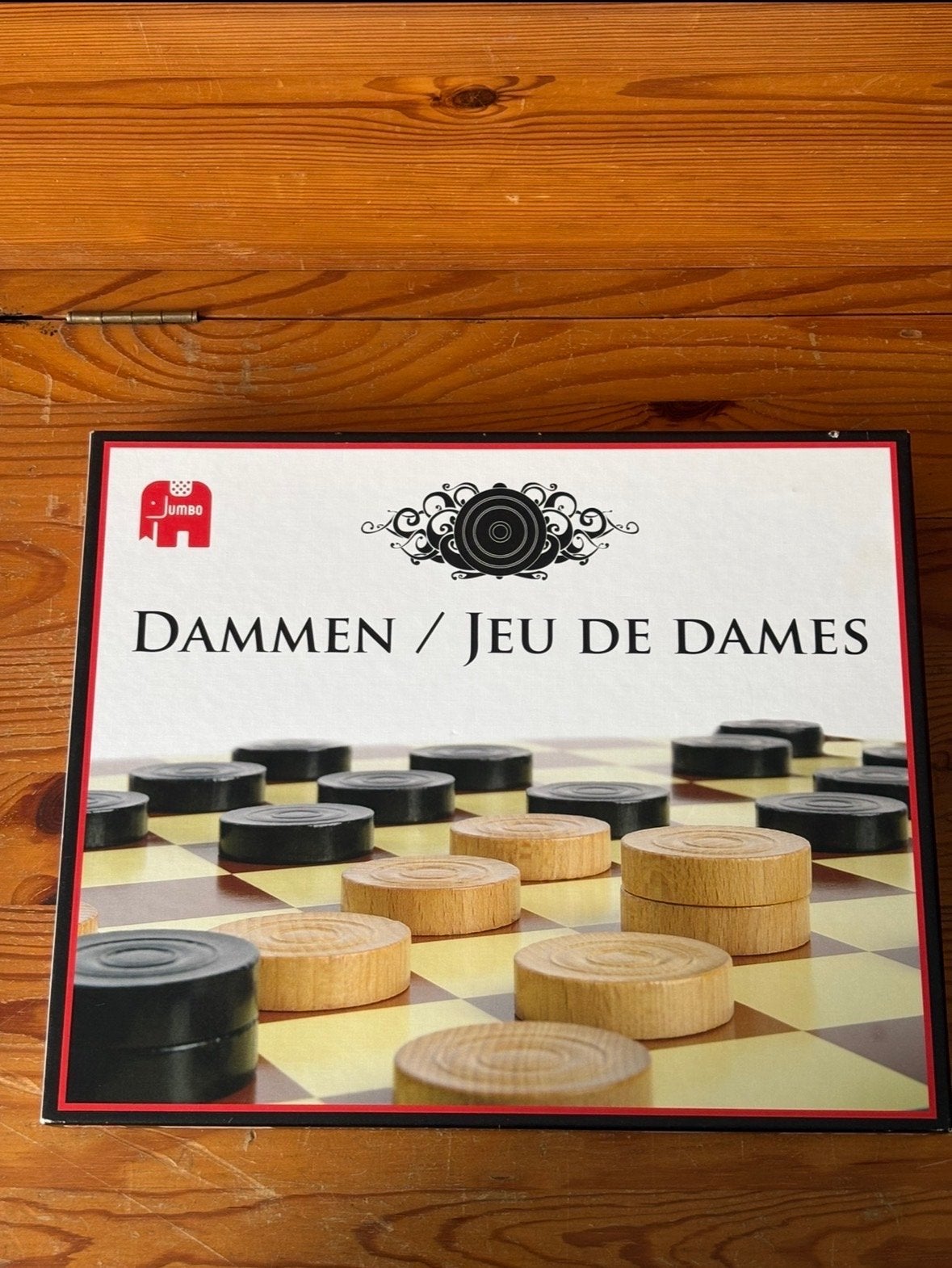 Jumbo Dammen / Jeu de Dames bordspel, Een of twee spelers, Ophalen of Verzenden, Nieuw