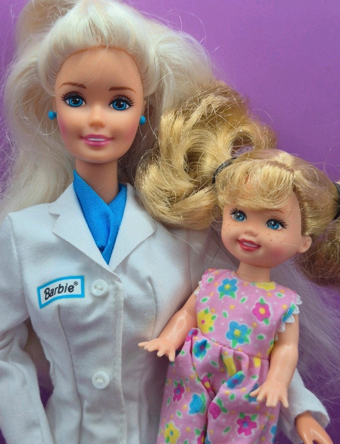 Barbie doll dentist 1997 with kelly tandarts, Ophalen of Verzenden, Zo goed als nieuw, Barbie