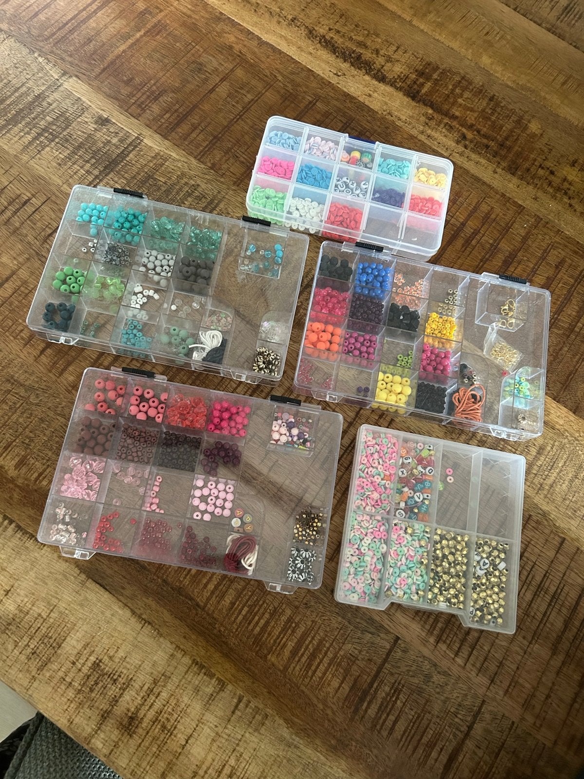 Collectie kralen en bedels voor sieraden maken, Ophalen of Verzenden, Zo goed als nieuw, Kraal