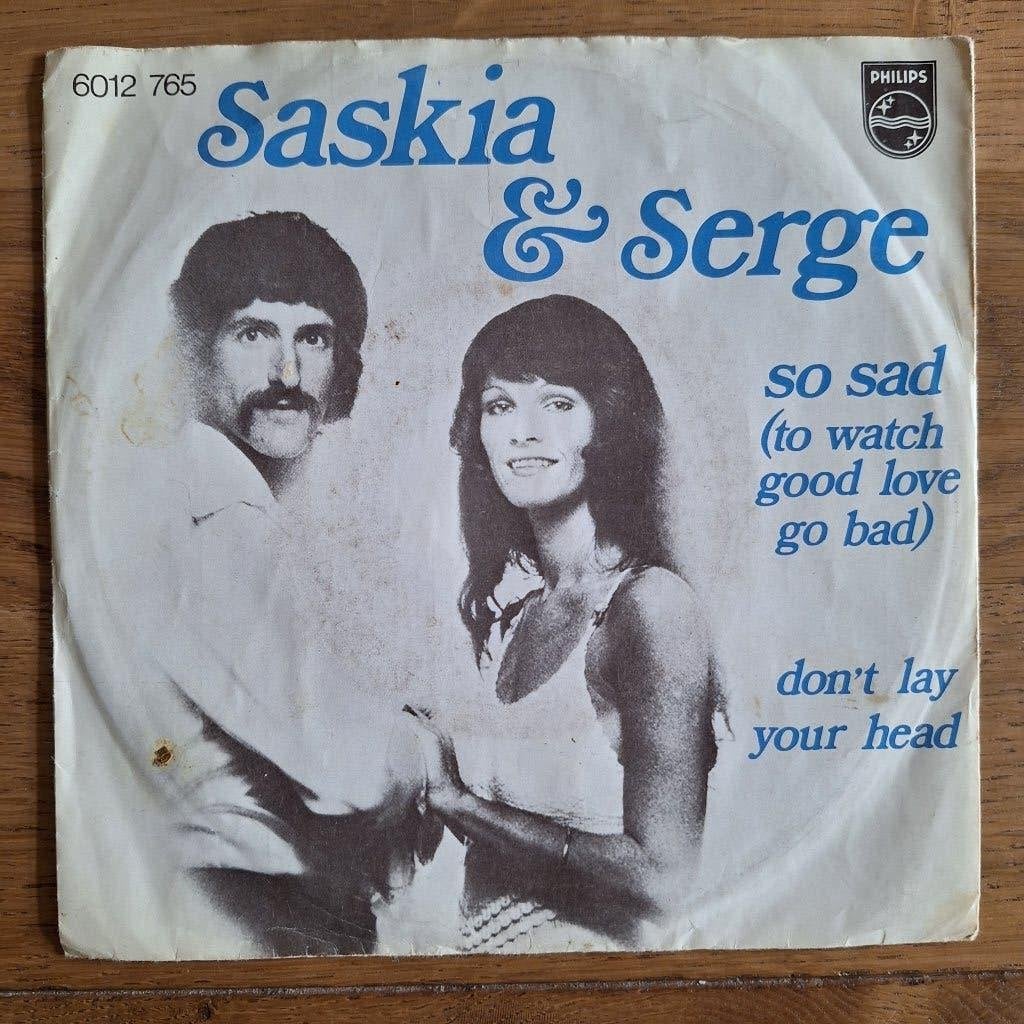 Saskia & Serge - So Sad (017), Cd's en Dvd's, Ophalen of Verzenden, Gebruikt, Pop