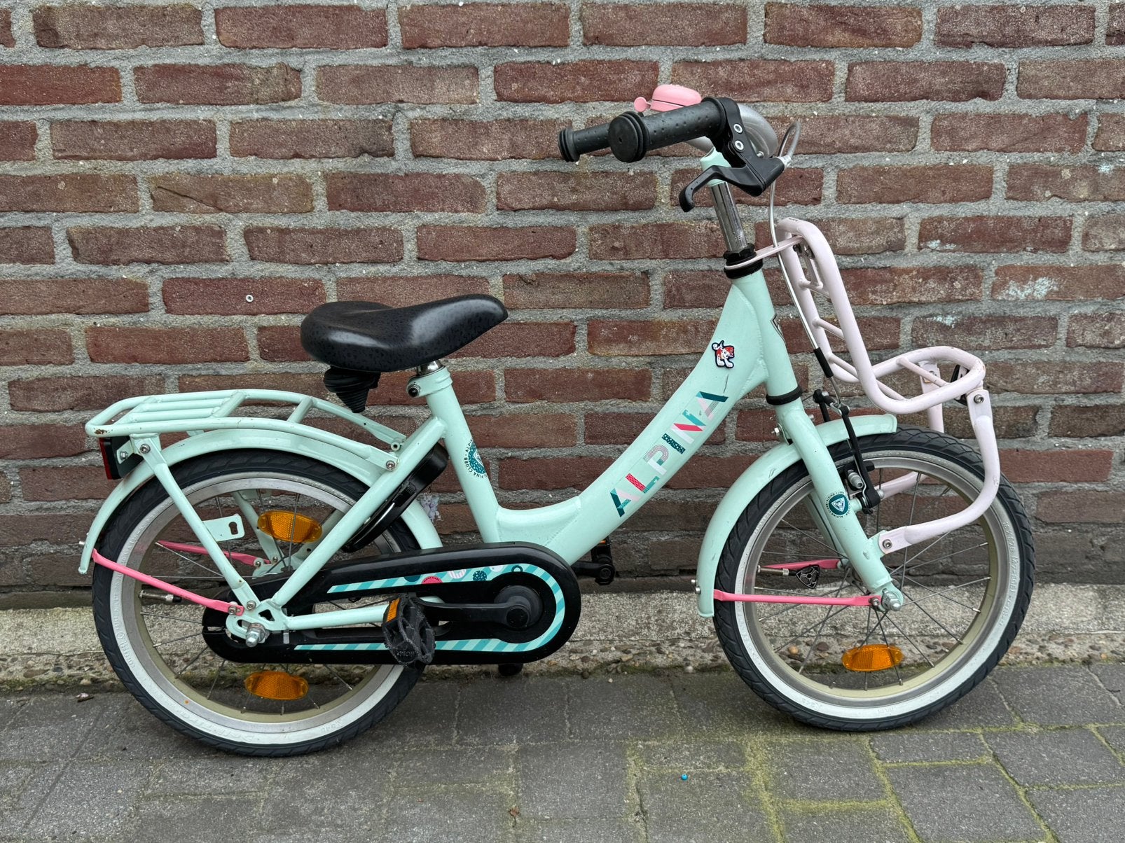 Alpina Clubb Transportfiets 16 inch / IZGS /, Fietsen en Brommers, Ophalen, Terugtraprem, 16 inch, Handrem