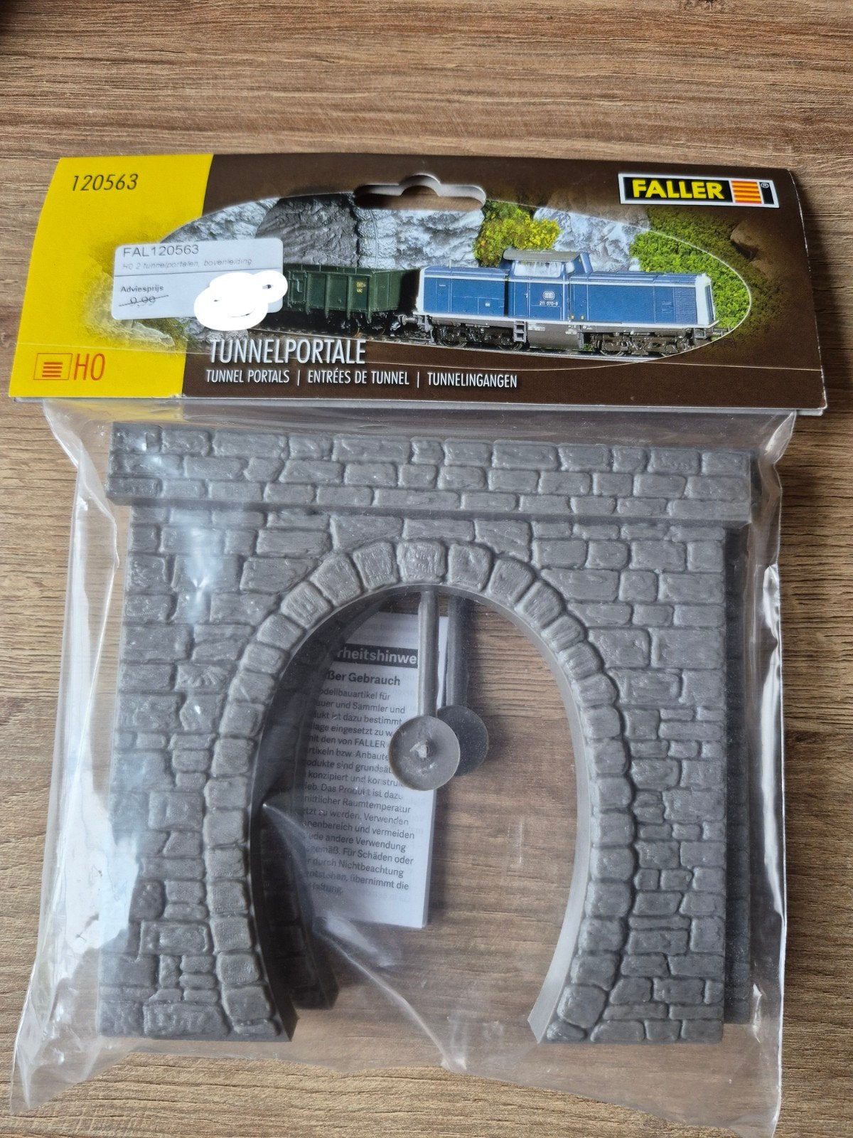 Faller tunnelportalen (120563), Hobby en Vrije tijd, Modeltreinen | H0, Overige merken, Gelijkstroom of Wisselstroom, Brug, Tunnel of Gebouw