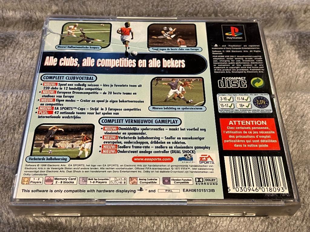 Playstation 1 Game FIFA 99, Spelcomputers en Games, Games | Sony PlayStation 1, Gebruikt, 2 spelers, Ophalen of Verzenden, Vanaf 3 jaar