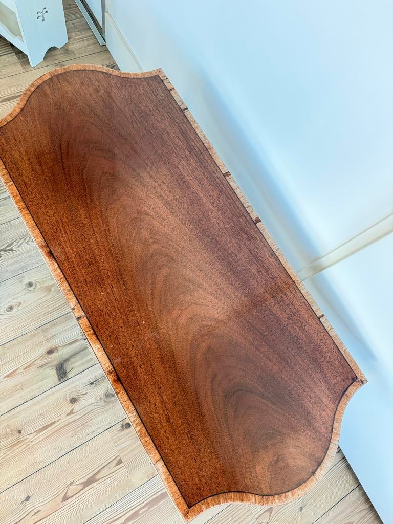 Vintage salontafel op wielen, Gebruikt, 100 tot 150 cm, Minder dan 50 cm, Rechthoekig
