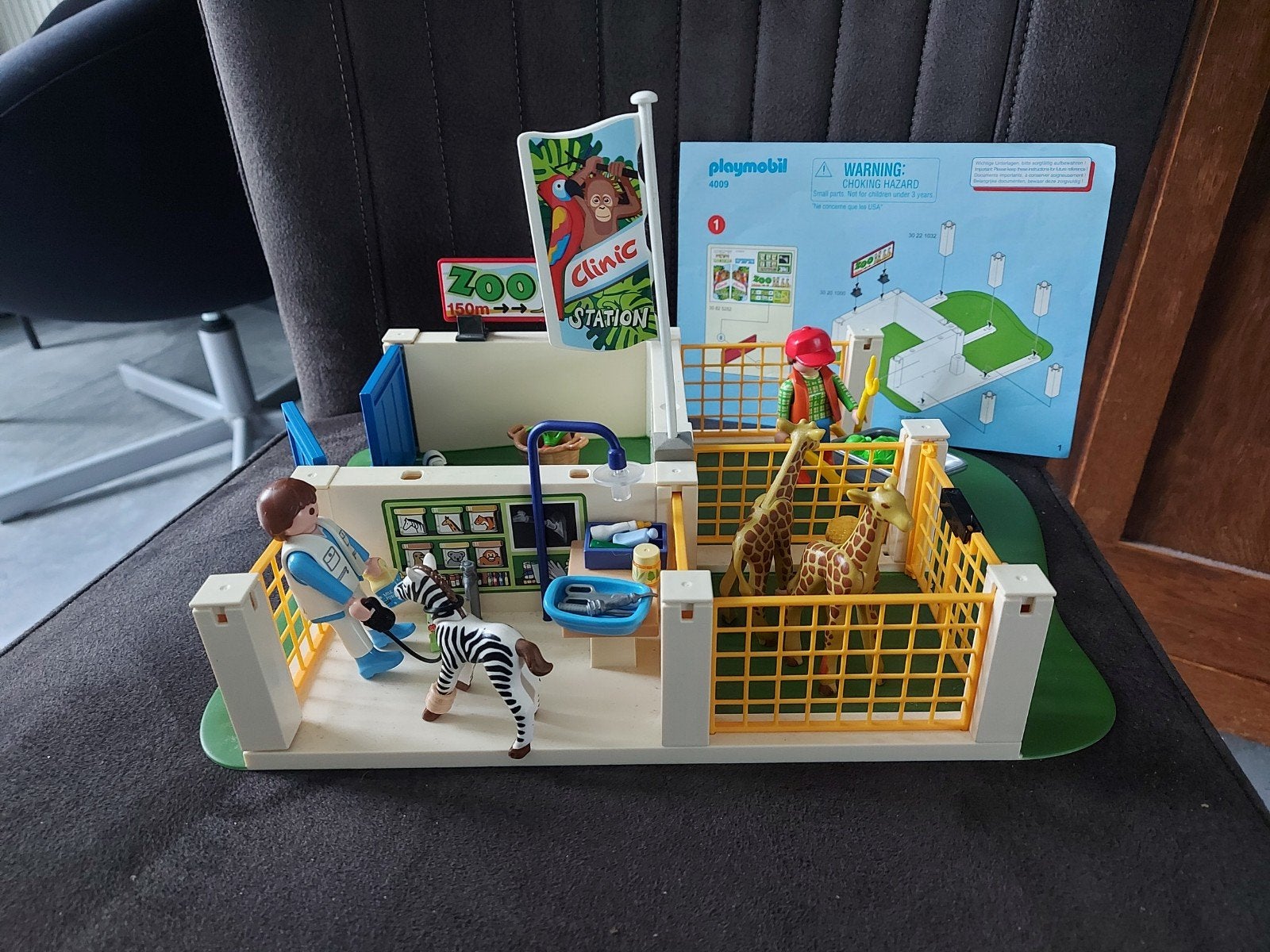 Playmobil Dierenkliniek/Dierentuin (4099), Ophalen of Verzenden, Gebruikt, Jongen of Meisje