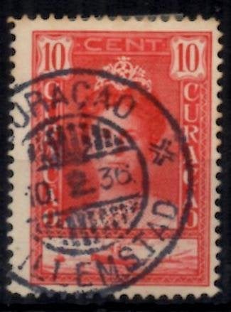 CURACAO NVPH-nr 91A, Ophalen of Verzenden, Gestempeld