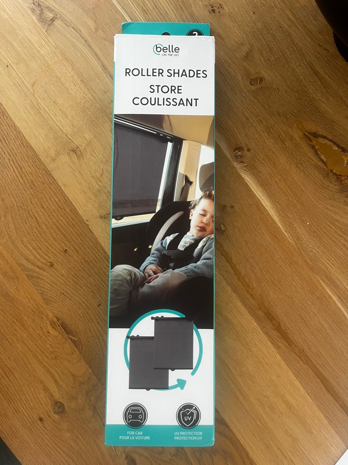 Belle On The Go Roller Shades – 2x auto zonnescherm – nieuw, Ophalen of Verzenden, Zo goed als nieuw, Overige typen