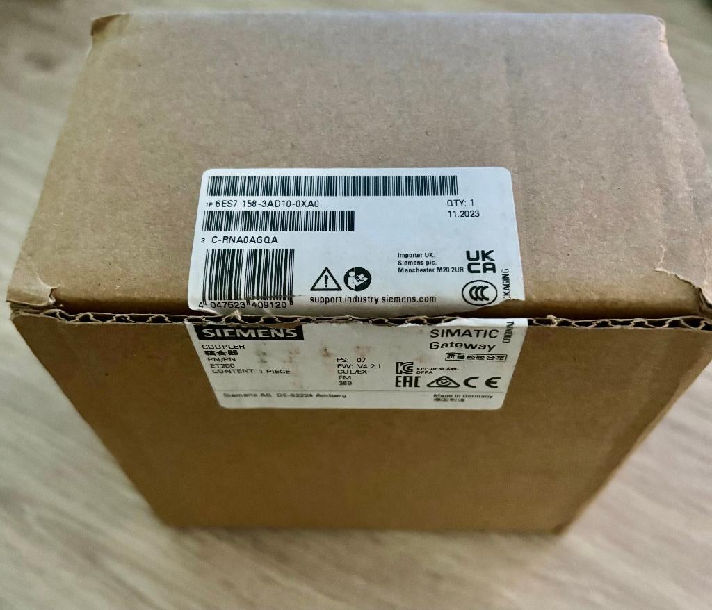 SIEMENS - Simatic - PN/PN Coupler - 6ES7158-3AD10-0XA0, Ophalen, Zo goed als nieuw