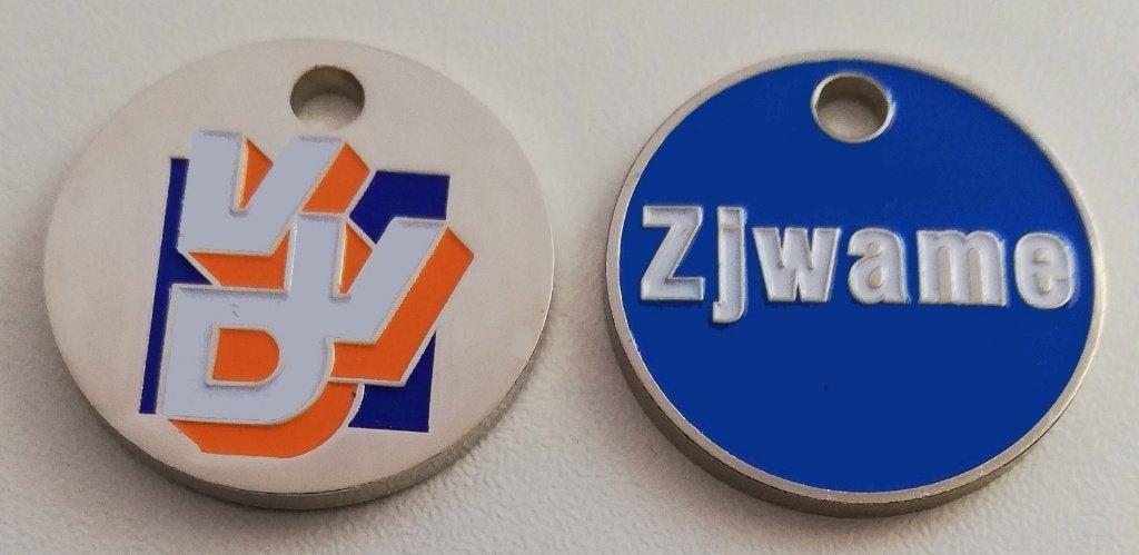 Winkelwagenmuntje VolkspartijVrijheid Democratie Swalmen (L), Verzamelen, Winkelwagenmuntjes, Ophalen of Verzenden