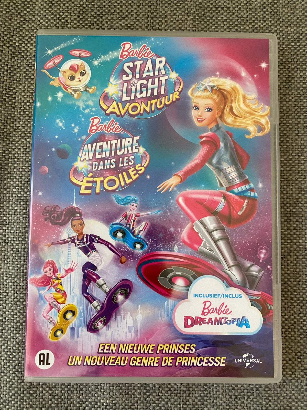 Barbie Star Light Avontuur DVD - Inclusief Dreamtopia, Alle leeftijden, Familie, Film, Gebruikt